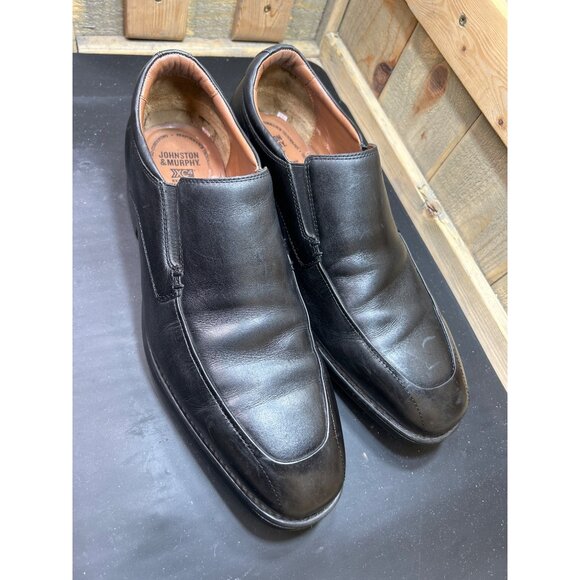 Johnston & Murphy XC4 Mens Size 13 Black Leather Slip-On Dress Shoes main image 6
